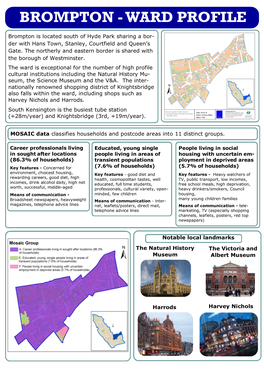 Brompton - Ward Profile