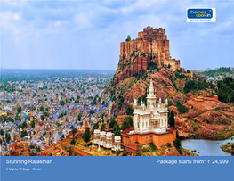 Stunning Rajasthan Package Starts From* 24,999