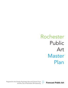 Rochester Public Art Master Plan