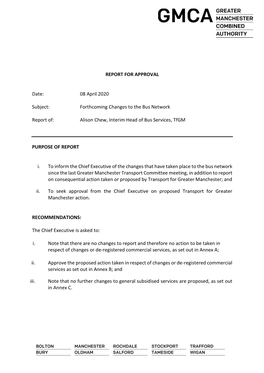 20200408 Forthcoming Changes to the Bus Network