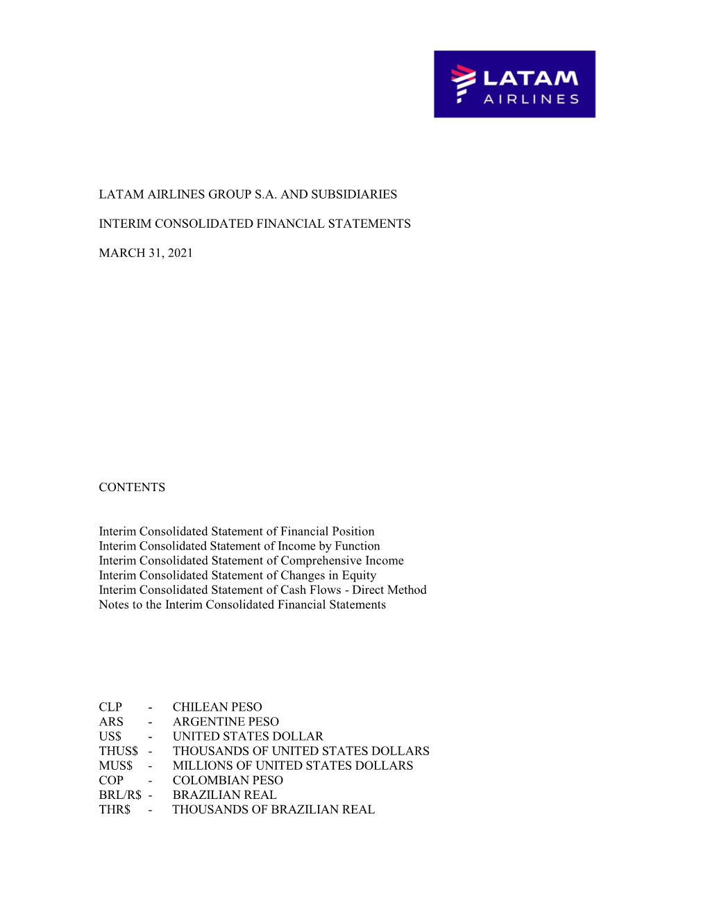 Financial Statements