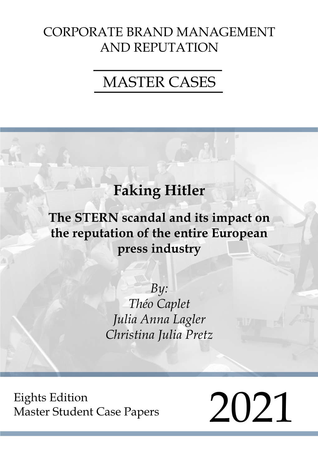MASTER CASES Faking Hitler