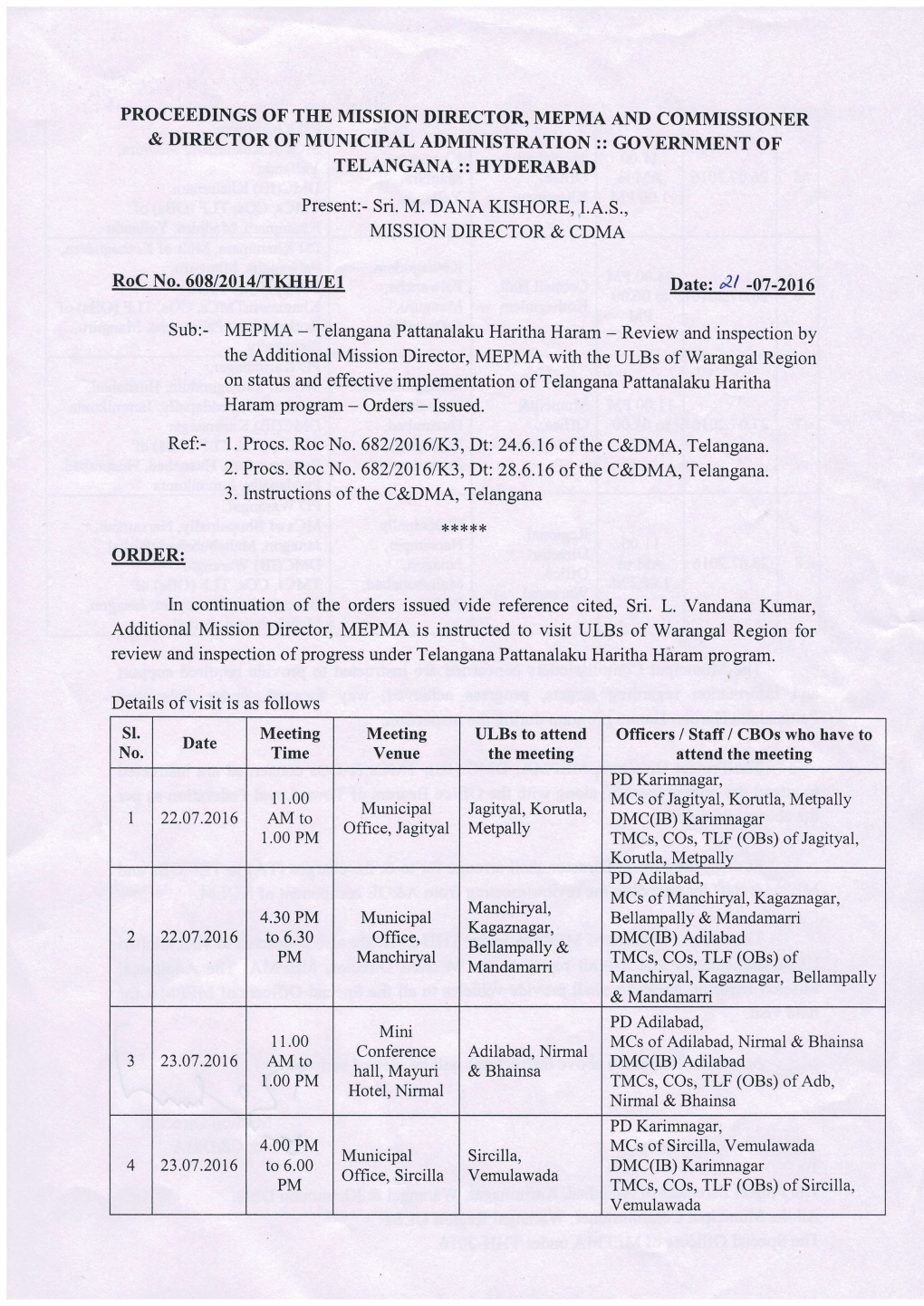 Roc No.608/2014/TKHH/E1 Datez O2l -07-2016