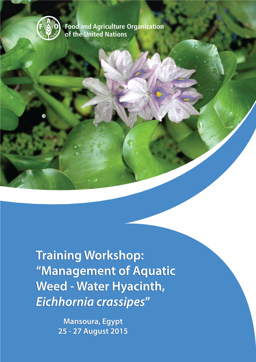 Management of Aquatic Weed - Water Hyacinth, Eichhornia Crassipes