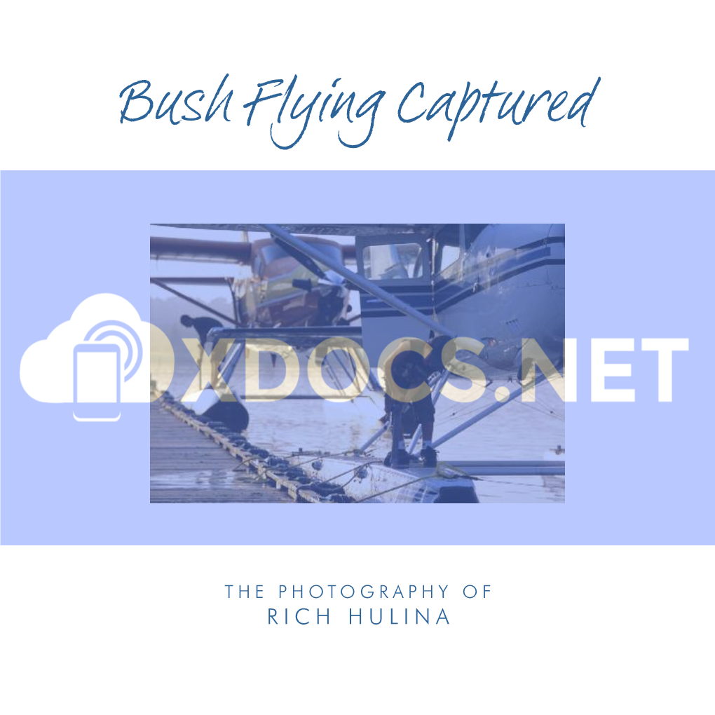 Bush Flying Captured