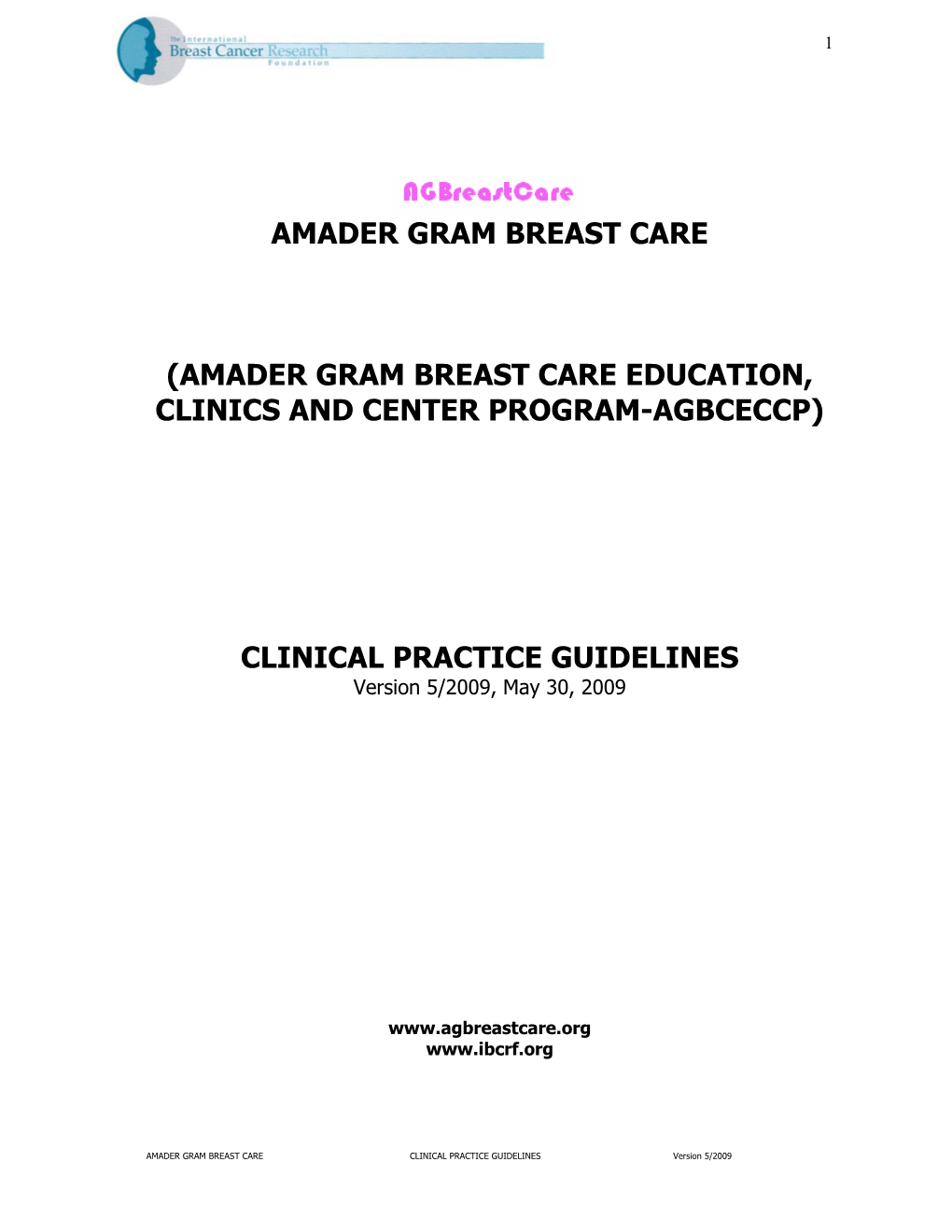 Amader Gram Breast Care Education, Clinics and Center Program-Agbceccp