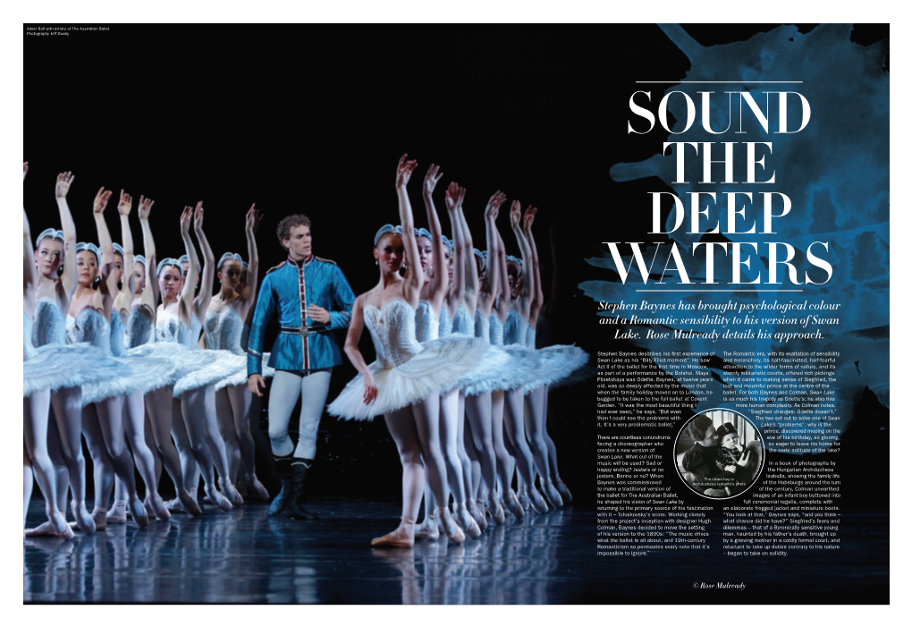 Stephen Baynes Has Brought Psychological Colour and a Romantic Sensibility to His Version of Swan Lake