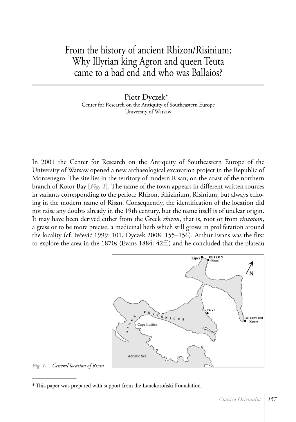 Why Illyrian King Agron and Queen Teuta Came to a Bad End and Who Was Ballaios?