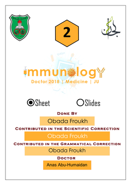 Immunology-Sheet-2.Pdf