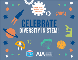 Diversity in STEM School Year Calendar 2020-2021