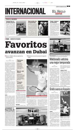 Avanzan En Dubai EFE  Djokovic, Federer Y Murray Superaron Los  Balcánicos Se Verán Las Caras En La Siguiente Entrenamientos