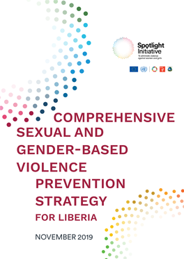 Sexual and Gender-Based Violence Comprehensive Prevention Strategy