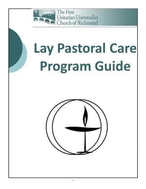 Lay Pastoral Care Program Guide