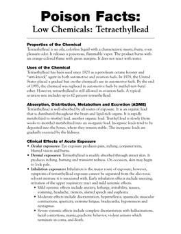 Tetraethyllead