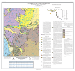 Geologic Map of the Magic Reservoir East Quadrangle, Blaine and Camas Counties, Idaho
