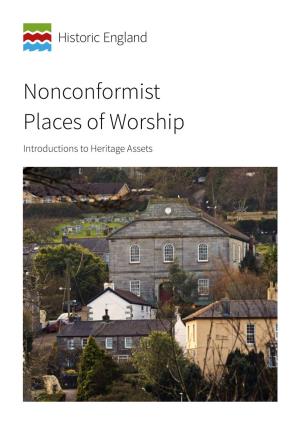 Nonconformist Places of Worship Introductions to Heritage Assets Summary