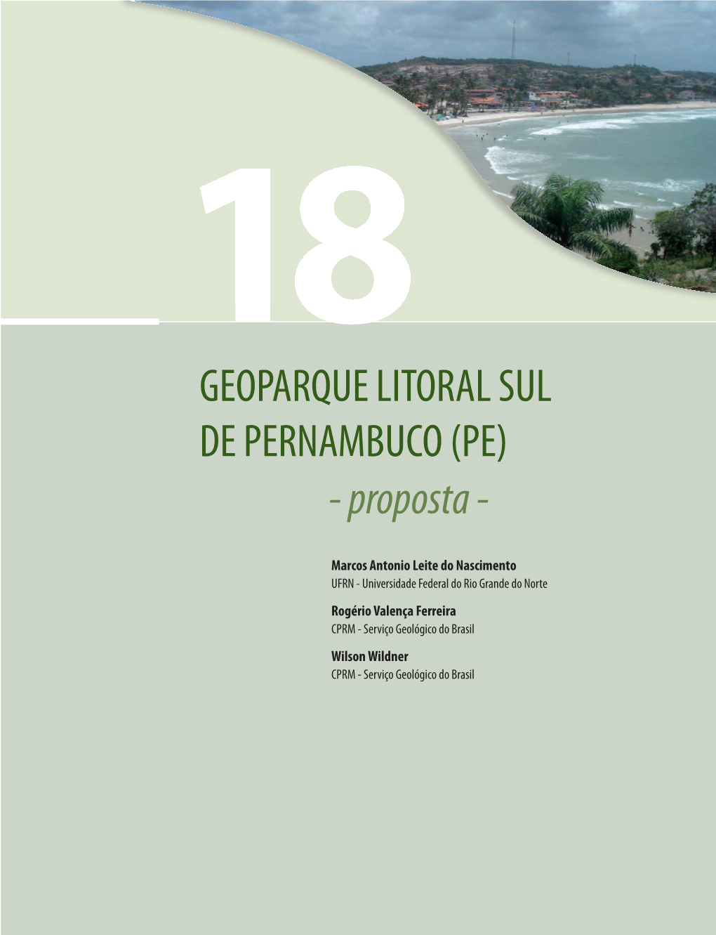 GEOPARQUE LITORAL SUL DE PERNAMBUCO (PE) - Proposta