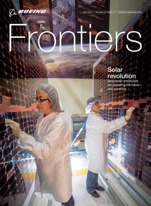 May 2016 | Volume 15, Issue 01 | Boeing.Com/Frontiers