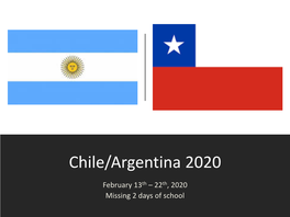 Chile/Argentina 2010