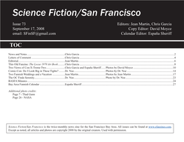 Science Fiction/San Francisco