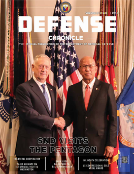Volume 2 Issue 3 2018 I 1 Defense Chronicle
