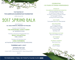 2017 Spring Gala