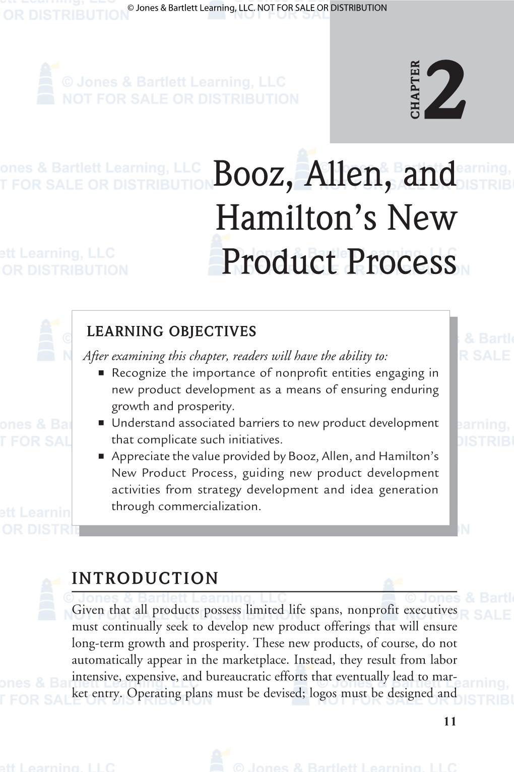 Booz, Allen, and Hamilton's New Product Process