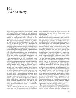 101 Liver Anatomy