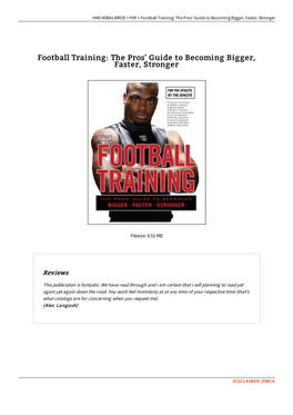 Read PDF # Football Training