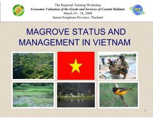 Magrove Status and Management in Vietnam