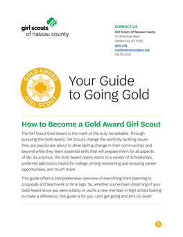 Your Guide to Going Gold