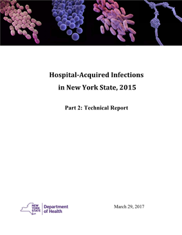 Hospital-Acquired Infections in New York State, 2015