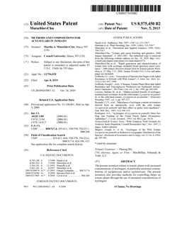 (12) United States Patent (10) Patent No.: US 8,575,450 B2 Mutschler-Chu (45) Date of Patent: Nov