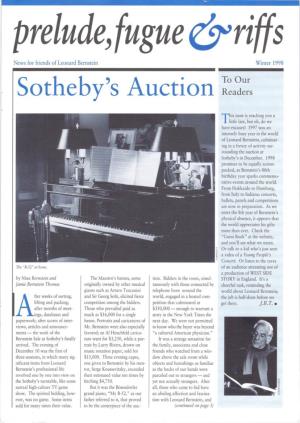 Sotheby's Auction Readers