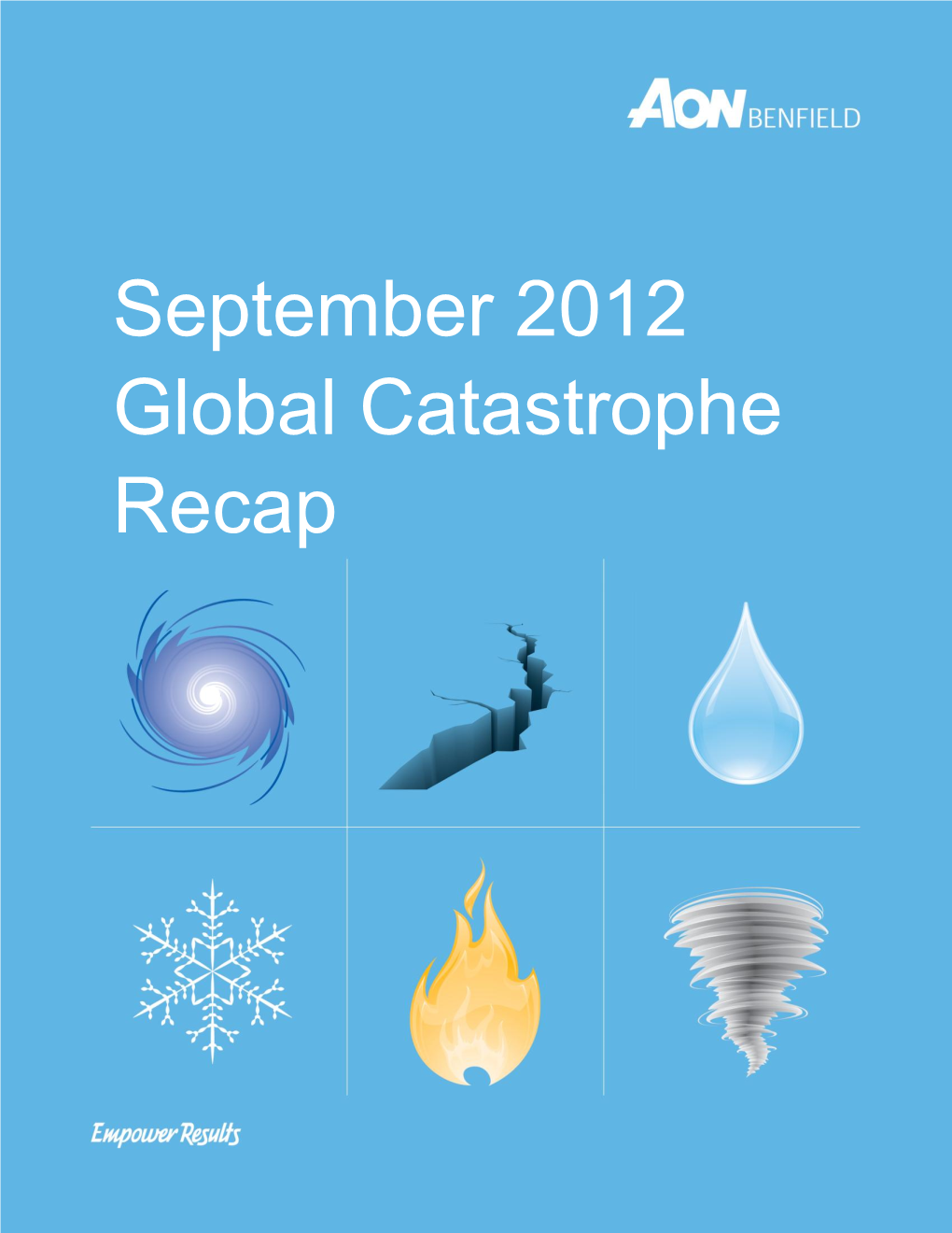September 2012 Global Catastrophe Recap 1 1