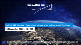 European Space Surveillance and Tracking