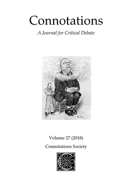 A Journal for Critical Debate Vol. 27 (2018)