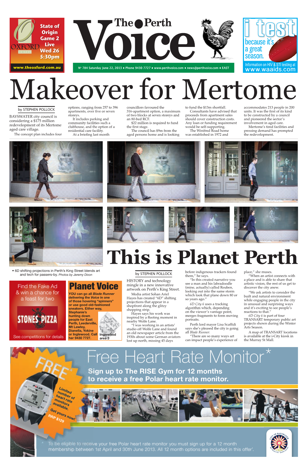 This Is Planet Perth • 6D Shifting Projections In Perth’S King Street ...