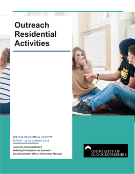 Outreach Residential Activities