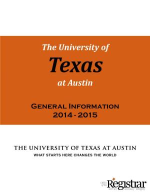 General Information 2014-2015