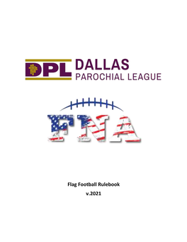 Flag Football Rulebook V.2021