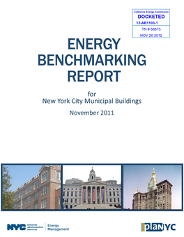 Benchmarking New York City's Municipal Building Portfolio