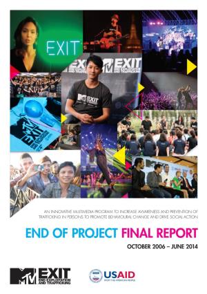End of Project Final Report October 2006 – June 2014