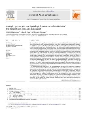 Geologic, Geomorphic and Hydrologic Framework and Evolution of the Bengal Basin, India and Bangladesh