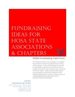 Fundraising Ideas for HOSA State Associations & Chapters