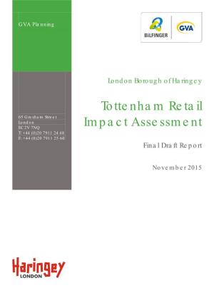Tottenham Retail Impact Assessment Contents