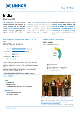 January 2020 India Factsheet