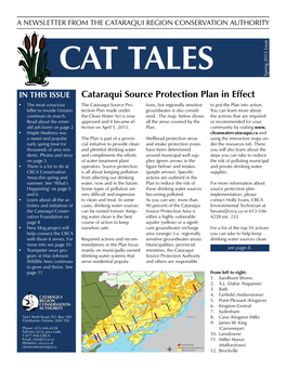 Cataraqui Source Protection Plan Comes Into Effect