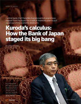 Kuroda's Calculus: How the Bank of Japan Staged Its Big Bang