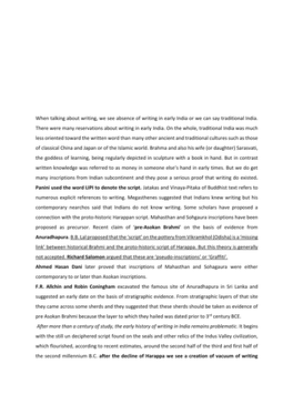 21052020 Origin and Development of Brahmi Script.Pdf